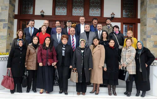Anadolu Yakası Belediye Başkanları aylık toplantısı Sancaktepe Belediye Başkanı İsmail Erdem'in ev sahipliğinde yapıldı.