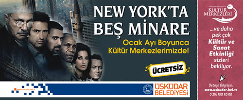 ''New York'da Beş Minare'' Üsküdarlıların ayağına geliyor