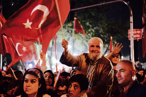 Cumhurbakanl Konutu'nun bulunduu Kskl, 15 Temmuz gecesi hain darbecilere kar kahramanca mcadele veren halkn toplanma yeri oldu.