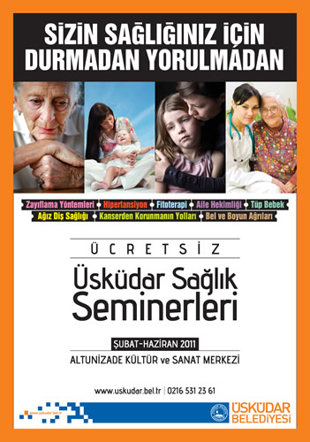 skdar Belediyesi ve skdar Salk Grup Bakanl'nn ibirliiyle dzenlenen Salk Seminerleri, 3 ubat Perembe gn ''Blgesel Yalanma ve zmleri'' konulu seminer ile balad.