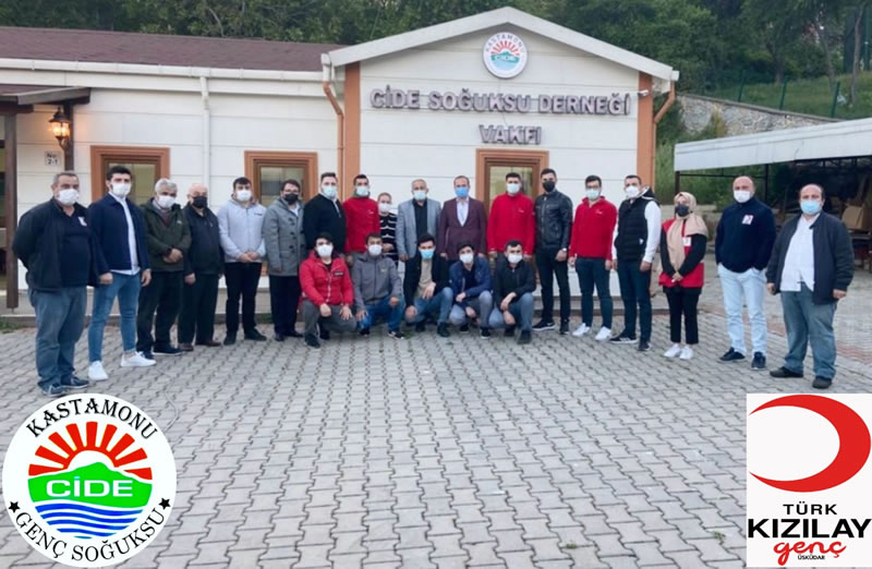 Cide Souksu Dernei Vakf Genlik Kollar ''Gen Souksulular'' tarafndan kan ba etkinlii gerekletirildi.