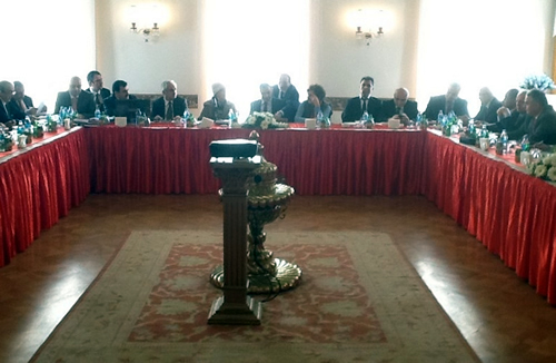 2013-2014 öğretim yılı 2.dönem başı İlçe Milli Eğitim Müdürleri toplantısı Üsküdar'da yapıldı.