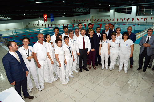 Mehmet Çakır Kültür ve Spor Merkezi'nin tanıtımı programı yoğun katılımla gerçekleştirildi.