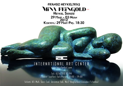 Feingold'un bu anlamlı sergisi, 29 Mart - 3 Nisan arasında International Art Center'(IAC) da sanatseverler ile buluşuyor.