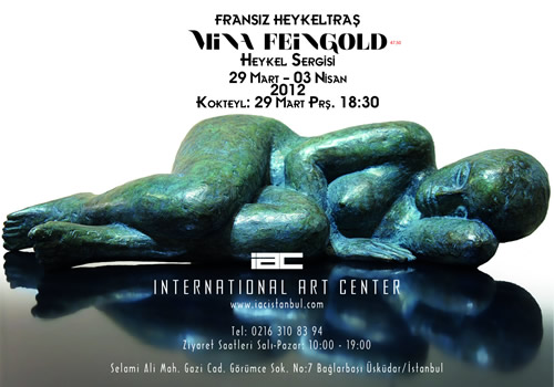 Feingold'un bu anlaml sergisi, 29 Mart - 3 Nisan arasnda International Art Center'(IAC) da sanatseverler ile buluuyor.