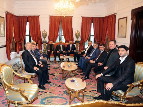 Anadolu yakası Belediye Başkanları Toplantısı bu ay Ümraniye Belediye Başkanı Hasan Can'ın ev sahipliğinde Ümraniye Hekimbaşı Av Köşkü'nde gerçekleşti.