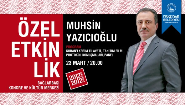  yl nce Kahramanmara yaknlarnda geirdii bir helikopter kazas sonucu hayatn kaybeden Byk Birlik Partisi Kurucu Genel Bakan Muhsin Yazcolu, skdar Belediyesi tarafndan Balarba Kltr Merkezi'nde dzenlenecek bir anma program ile anlacak.