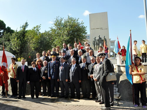 19 Eylül Gaziler Günü, Üsküdar'da düzenlenen törenle kutlandı.