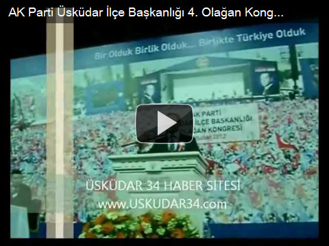 Üsküdar Belediye Başkanı Mustafa Kara'nın kongrede yaptığı konuşma...