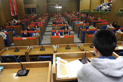 skdar Kent Konseyi ocuk Meclisi 2. Dnem almalar, bakanlk seimi ile balad.