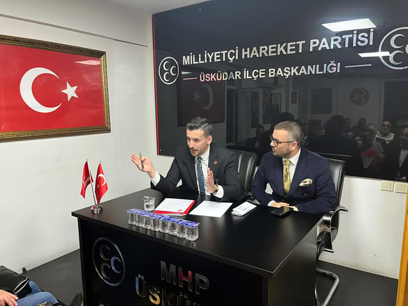 MHP Üsküdar İlçe Başkanı Mustafa Gider