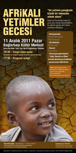 HH nsani Yardm Vakf gnllleri Afrikal yetimler yararna program organize ediyor