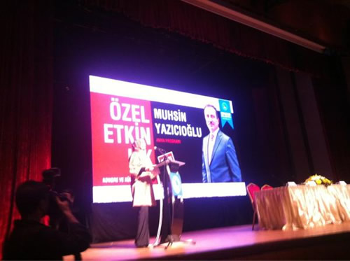 Gülefer Yazıcıoğlu, anma programını düzenleyen Üsküdar Belediye Başkanı Mustafa Kara'ya da teşekkür etti.