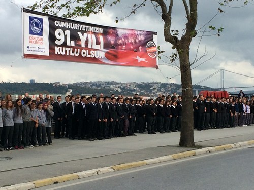 29 Ekim Cumhuriyet Bayram skdar'da buruk kutland