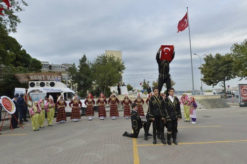 30 Austos Zafer Bayram, skdar'da cokuyla kutland