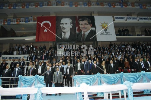 AK Parti skdar 5. Olaan Kongresi'nden Kareler