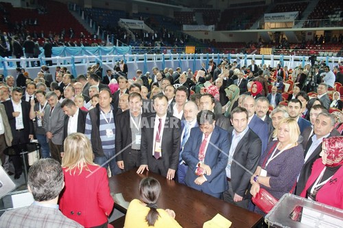 AK Parti skdar 5. Olaan Kongresi'nden Kareler