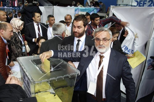 AK Parti skdar 5. Olaan Kongresi'nden Kareler