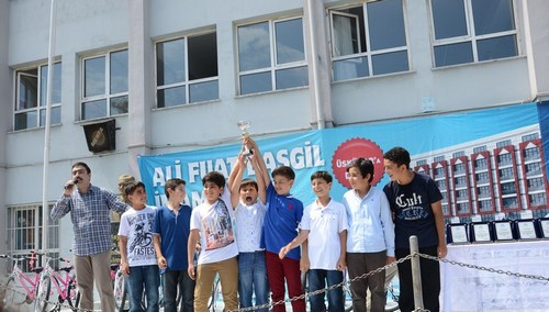 Ali Fuat Bagil mam Hatip Ortaokulu 2013-2014 yl sonu karne treni