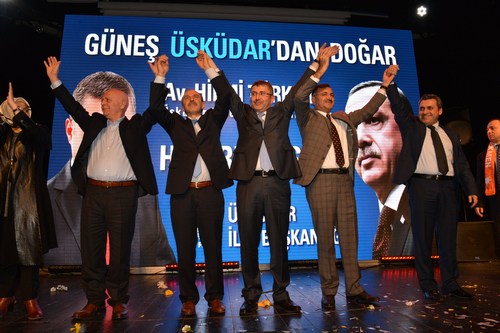 Babakan Erdoan'dan Kara'ya teekkr, Hilmi Trkmen'e tebrik