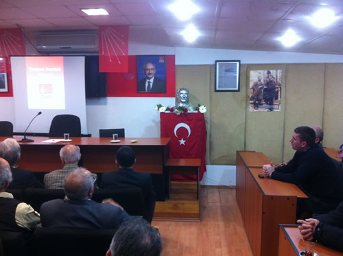CHP skdar ''Atatrk, Cumhuriyet ve Demokrasi'' paneli