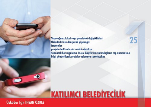 CHP skdar Belediye Bakan Aday hsan zkes Projelerini aklad