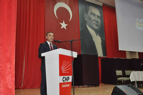 CHP skdar 10. Olaan le Kongresi'nde  aday yart