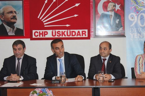 CHP skdar'da Erdoan Altan ile bakanln devrald