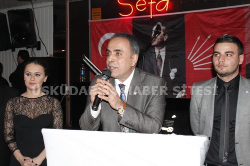 skdar CHP Yerel Seim ncesi Dayanma Gecesi dzenledi