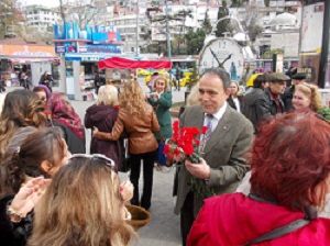 CHP skdar le Tekilat 8 Mart Dnya Emeki Kadnlar Gnn Kutlad