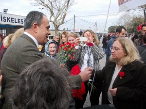 CHP skdar le Tekilat 8 Mart Dnya Emeki Kadnlar Gnn Kutlad