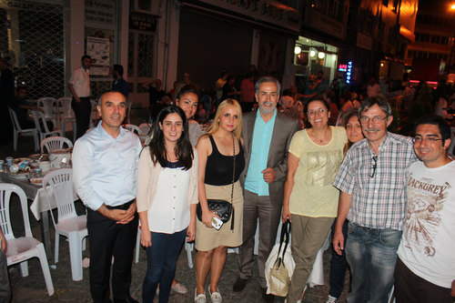 CHP skdar Selamiali Efendi Caddesi'nde Sokak ftar dzenledi