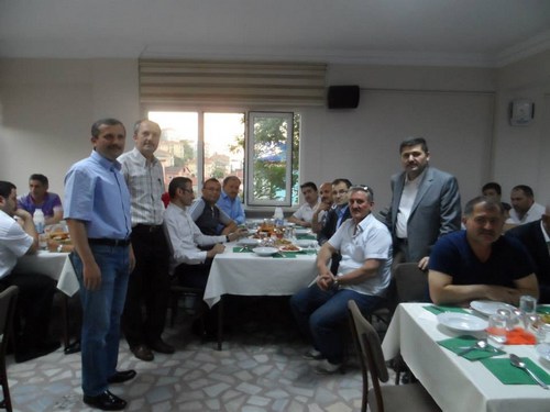 Cide Souksu Dernei'nin geleneksel ramazan ay iftar program 5 Temmuz 2014 Cumartesi akam dernek merkezinde yapld