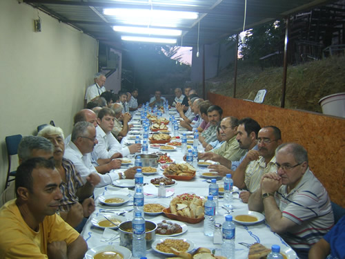 Cide Souksulular iftar yemeinde bir araya geldi