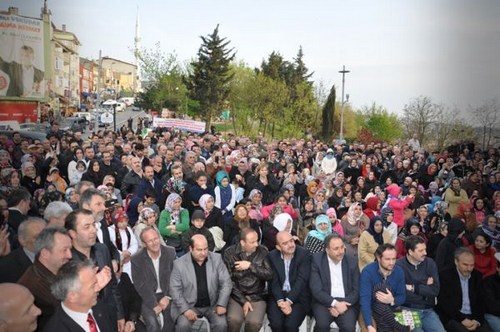 Kirazltepe'de kekek enlii dzenlendi