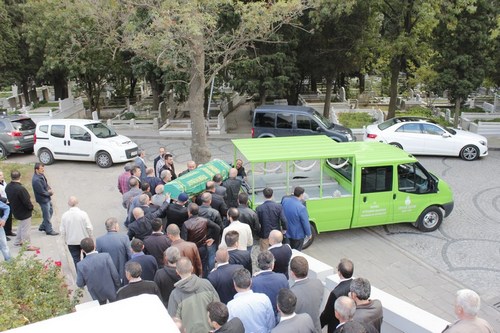 Hseyin adr son yolculuuna skdar akirin Camii'nden uurland