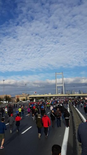 35. Avrasya Maratonu'nun Start skdar'dan verildi