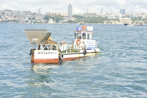 stanbul Boaz'nda Temizlik almalar skdar'dan Balad