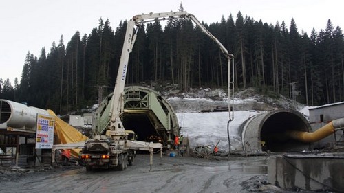 Kastamonu Ilgaz Tneli'nin Yzde 45'i Tamamland