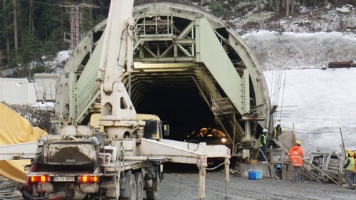 Kastamonu Ilgaz Tneli'nin Yzde 45'i Tamamland