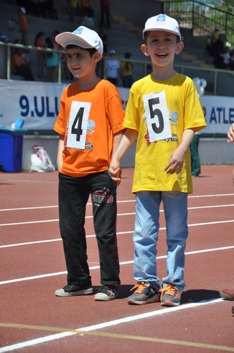 9. zel Sporcular Atletizm Yarmalar balad