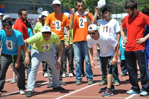 9. zel Sporcular Atletizm Yarmalar balad