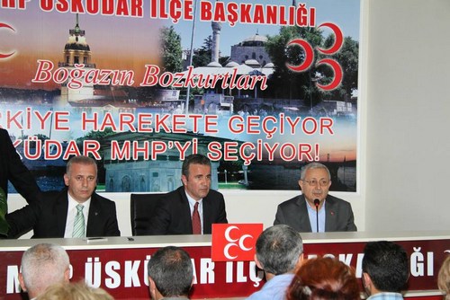 MHP skdar Gazi Ahmet Kaleli Konferans Salonu Al