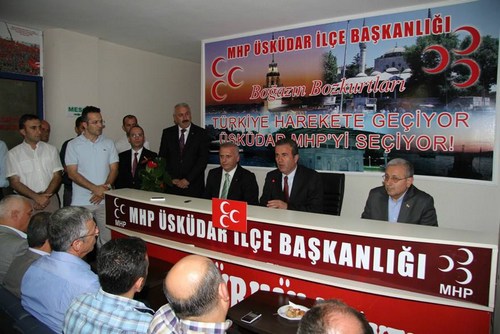 MHP skdar Gazi Ahmet Kaleli Konferans Salonu Al