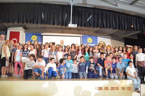 Sultantepe Ortaokulu 5. snf rencileri ylsonu etkinlii dzenledi