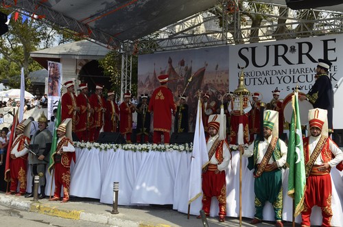 skdar'dan kutsal topraklara 99 yl sonra tarihi yolculuk yeniden yapld