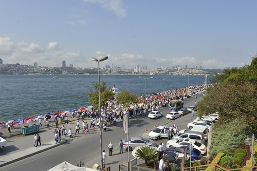 skdar'dan kutsal topraklara 99 yl sonra tarihi yolculuk yeniden yapld