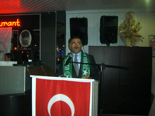 skdar Anadolu 1908 dayanma gecesi amlca Sefa Restaurant'ta dzenlendi