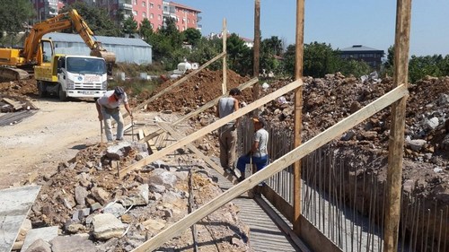 skdar Anadolu mam Hatip Lisesi Yeni Hizmet Binas naat Bitmek zere