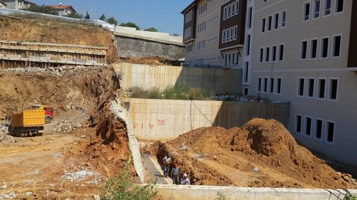 skdar Anadolu mam Hatip Lisesi Yeni Hizmet Binas naat Bitmek zere